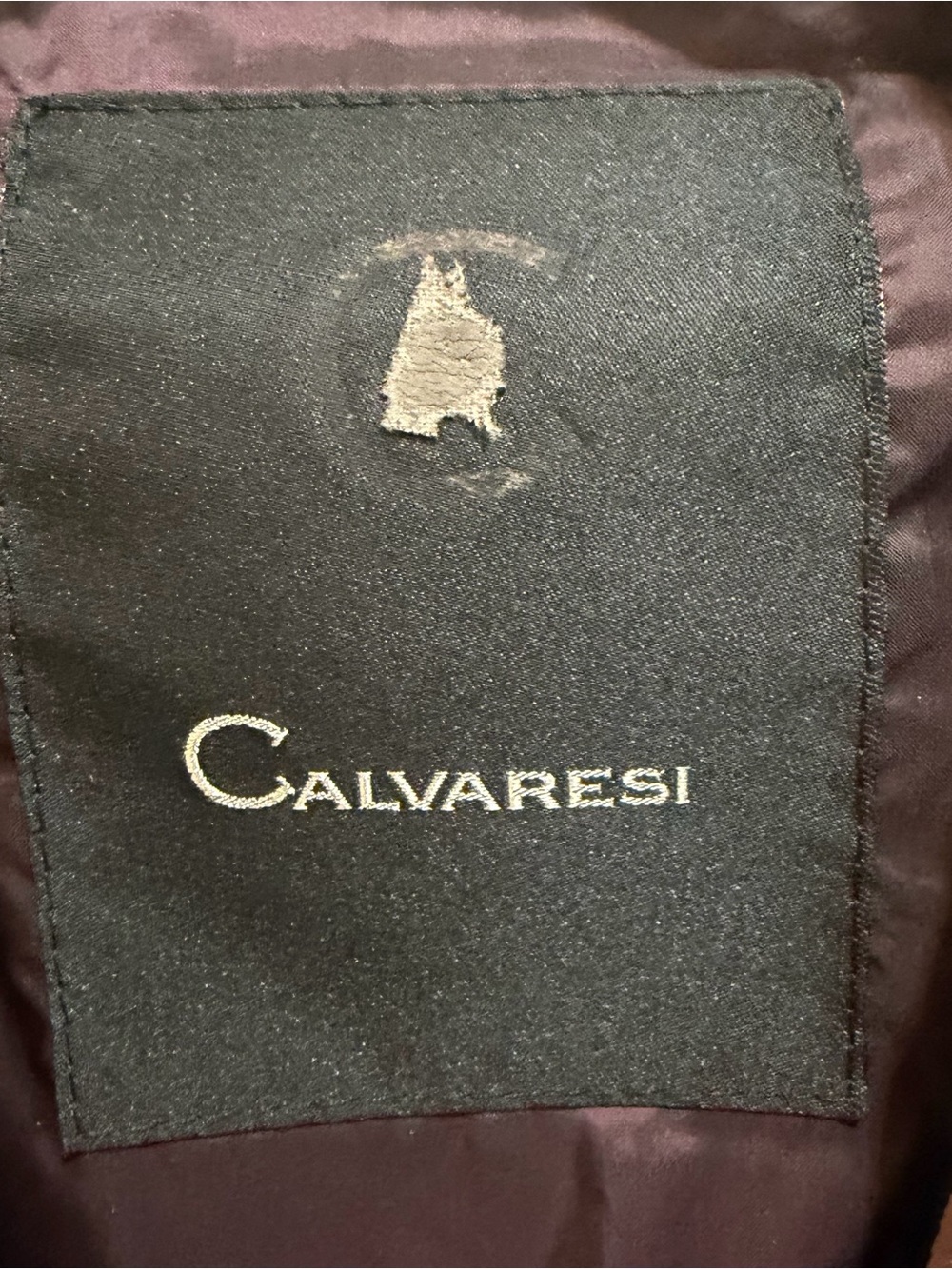 Calvaresi Women's Velvet Blazer Jacket in Plum - Picture 4 of 13